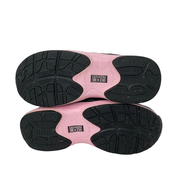 Converse C164 Women's Key Player Work Shoe Sneaker Safety Toe Size 8.5 Wide Pink - Picture 10 of 12